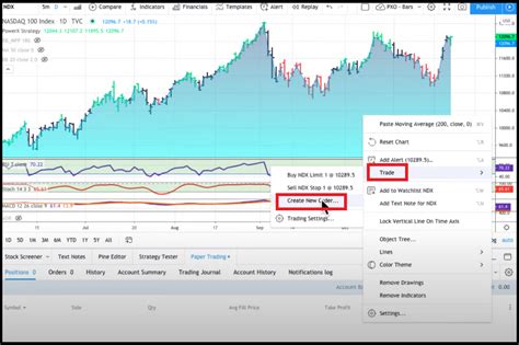 paper trading viewer